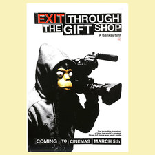 Banksy exit through the - through, gift