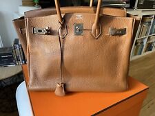 HERMÈS BIRKIN 35cm in Taurillon Clemence Leather with Silver Hardware, 2005