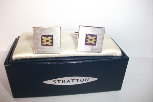 Vintage stratton cufflinks - vintage,