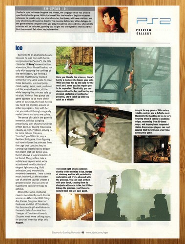 2001 ico playstation - ico, ps2