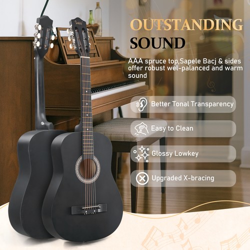 Beginner acoustic guitar - 38",