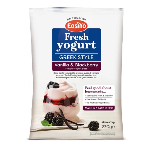 Easiyo vanilla and blackberry - easiyo,