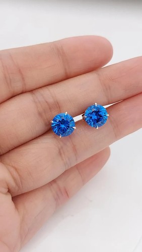 Round cut natural blue - round,