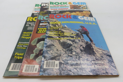 Rock gem magazine 1984 85 - magazine, 1984-85