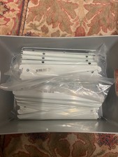 White Twin Slot Shelving