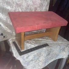 Solid Oak Kneeling Stool C1950 Very Well Made 28x40x26 Cm