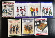 Lot of 7 Osprey Books 18th & 19th Century Military History , VGC