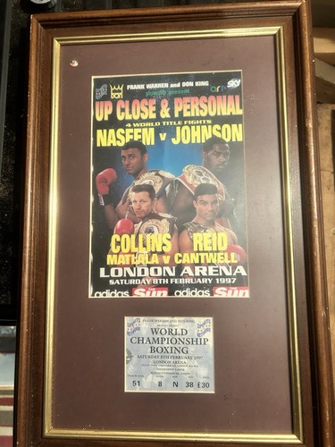 Boxing memorabilia poster - ,