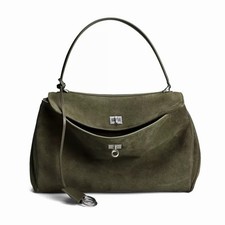 Trendy Chic Suede Tote Bag For