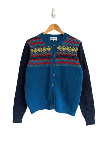 Brora cardigan 100 wool size - wool,