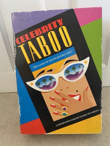Vintage celebrity taboo the - taboo,