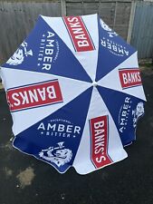 Banks Beer Garden Parasol, Sunshade, Umbrella - FREE POST