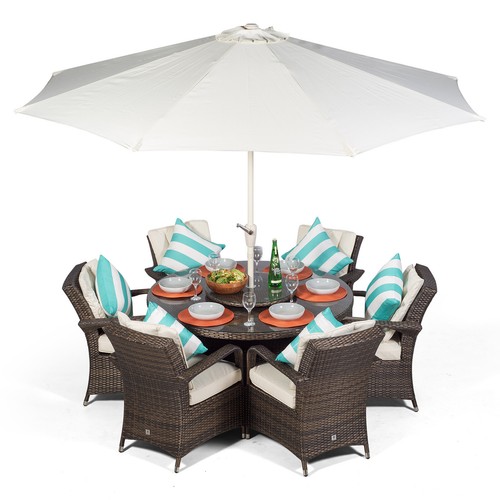 Arizona seater round rattan - arizona,