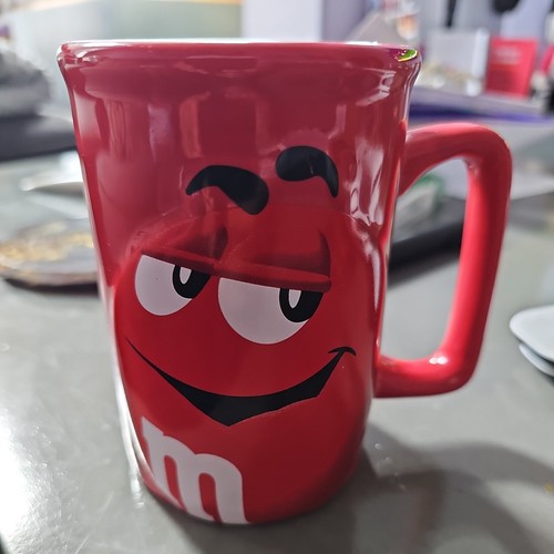 Official mug cup red m - red, m&m