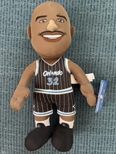 Shaquille O'Neal Shaq Orlando Magic 32 Fabric Doll Tagged Bleacher Creatures