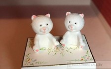 Toy teddy bears brown white - teddy,