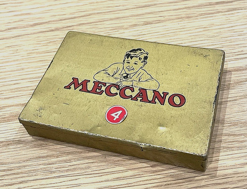 Meccano gold small parts - gold, no.4
