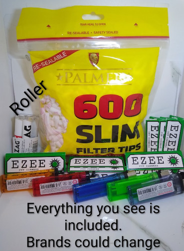 Cigarette rolling kit 600 slim - rolling,