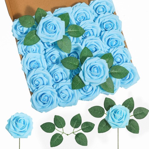 25pcs artificial flowers foam - 25pcs,