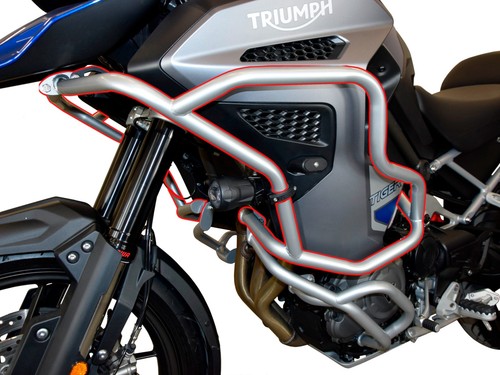 Upper crash bars heed triumph - heed,