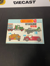 MATCHBOX KIT CATALOGUE 1979