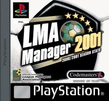 Sony Playstation - LMA Manager 2001 - Game  ROVG The Cheap Fast Free Post