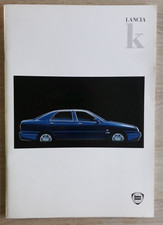 Lancia K Kappa Prestige Brochure 1998 - 2.0 20V  2.0 Turbo  2.4 20V  3.0 V6