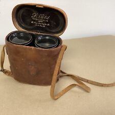 Antique L Petit Fabt Paris Binoculars Military Lacombe Original Case Untested