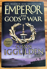 SIGNED, Emperor The Gods Of War -by Conn Iggulden (Hardcover-2006)