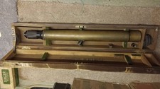 Ottway and Co. Power 8 Artillery Gun Sighting Telescope in Case Dated 1918