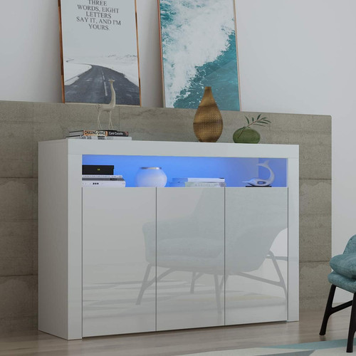 Sideboard cabinet led high - cabinet,