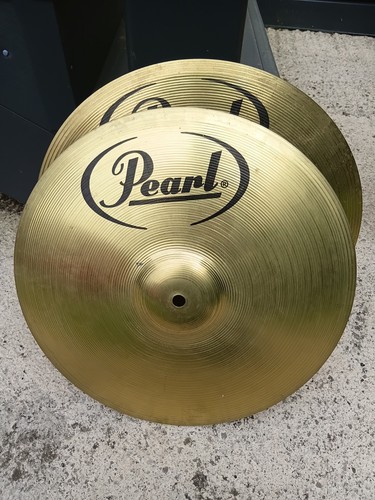 Pearl hihat cymbals - 14",