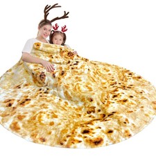 Burrito Tortilla Taco Blanket