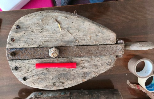 Large 19thc wooden ships - wooden,