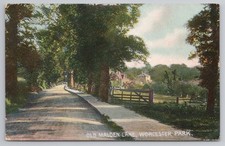 Postcard Old Malden Lane