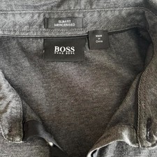 BOSS Men's Grey and Black