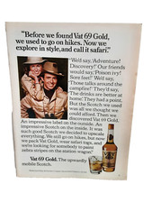 1976 Vat 69 Gold Upwardly