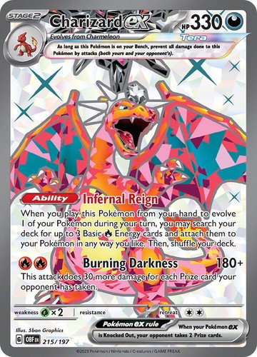 Pokemon 215 197 charizard - -,