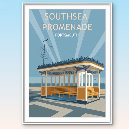 Portsmouth southsea print - portsmouth,