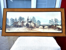 LARGE FRAMED PRINT HAMLET