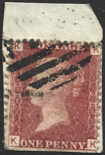 1864 43 1d penny - gb, qv