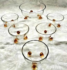 Art Deco Mould Blown Glass