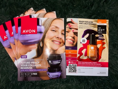 Avon brochure pack of 5 - avon, uk