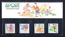 Royal Mail Sport  Presentation Pack # 189 Stamps 1988