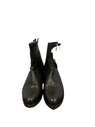 Charles david black - black, leather