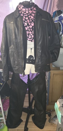 Womans leather jacket and - womans,
