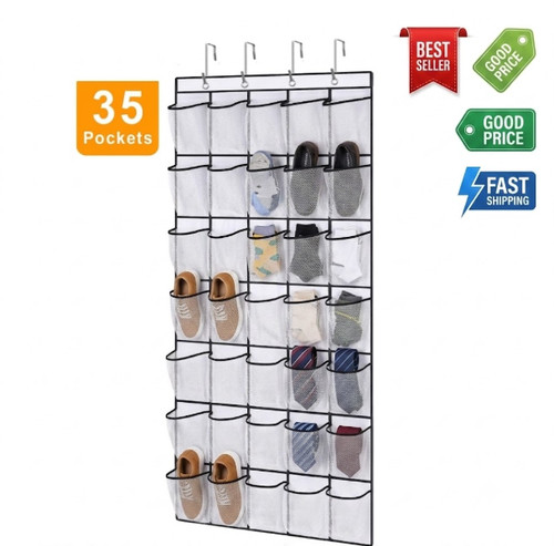 Pocket over door shoe - 35,