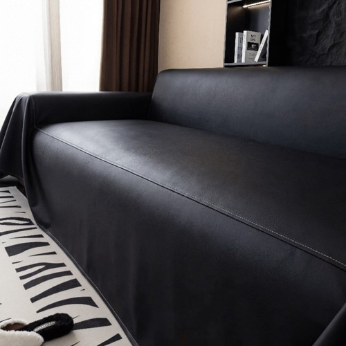 Leather sofa seat cover - sofa,