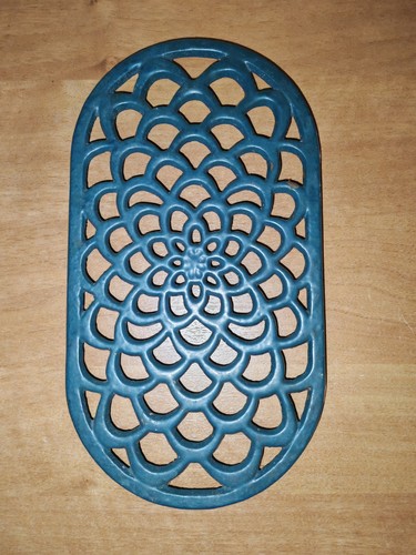Trivet vintage blue - vintage, green