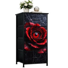 Gothic Horror Eye Rose Spider